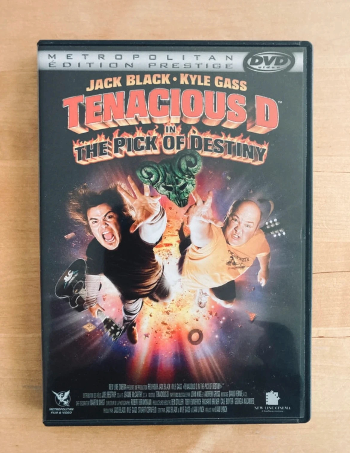 DVD Tenacious D The Pick of Destiny édition prestige.